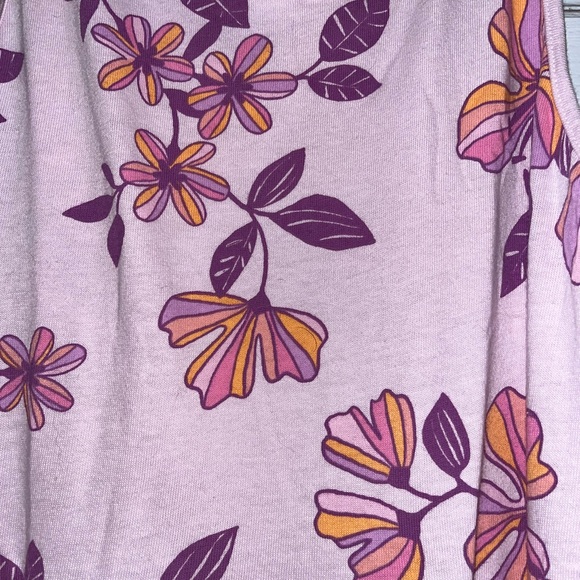 Kohl's Purple Floral Kids Dress - Picture 3 of 4